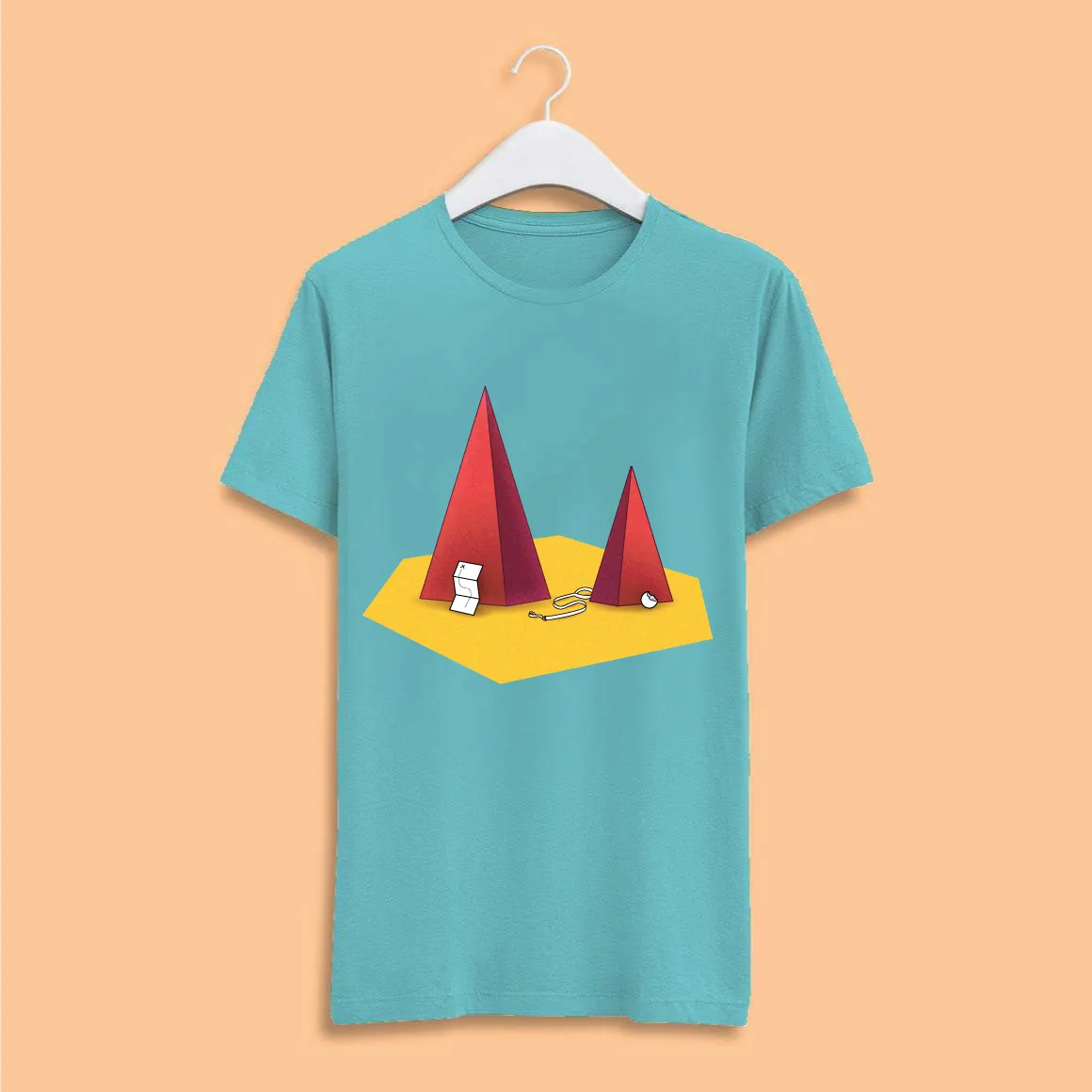 Parekh & Singh blue t-shirt mock-up
