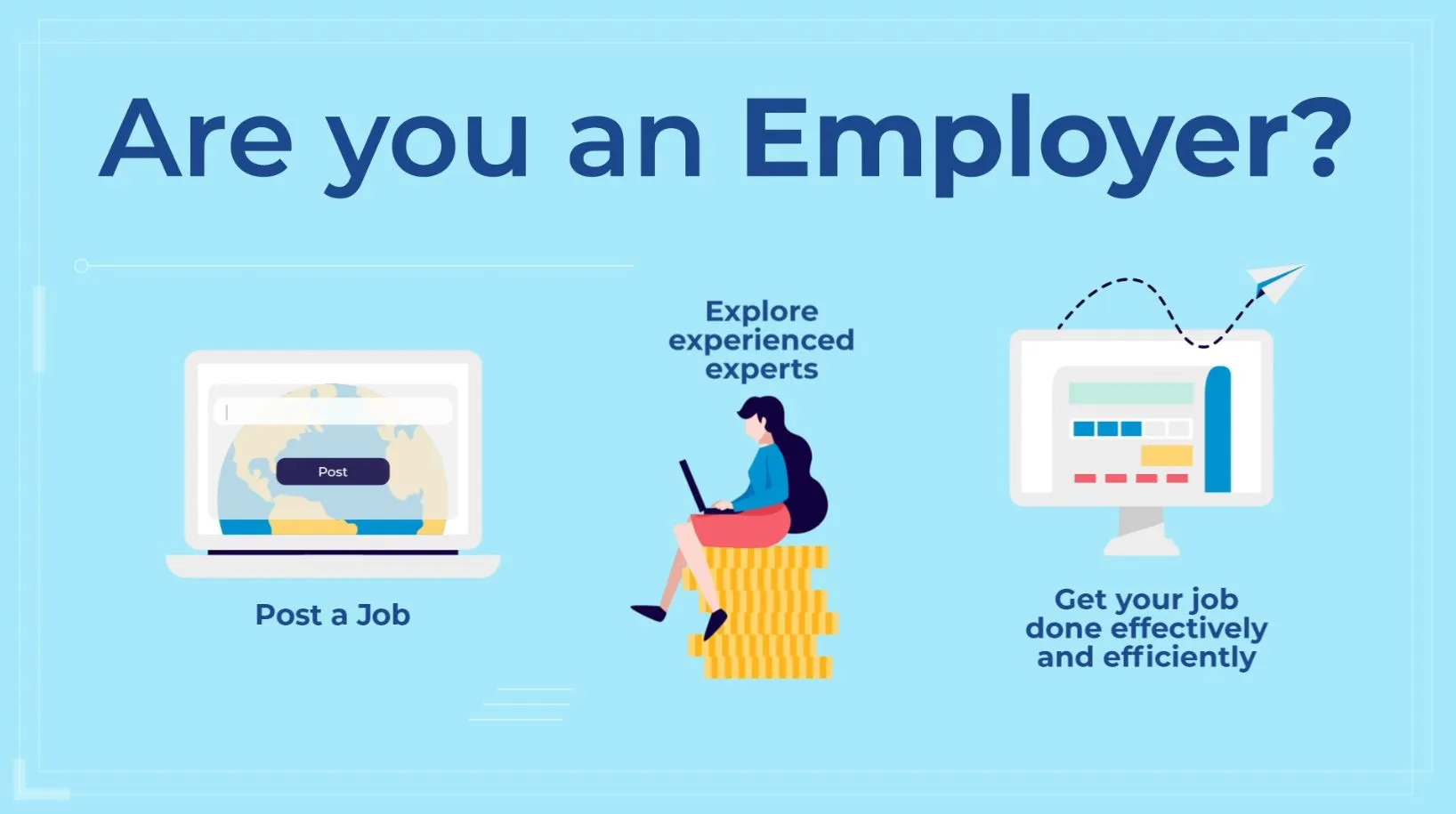 FreelancerMart campaign key visual
